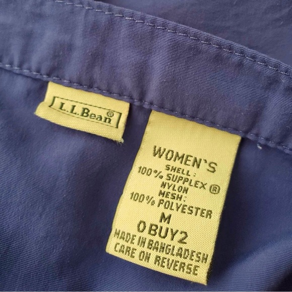 L.L. Bean Supplex Nylon Drawstring Waist Skirt - Picture 4 of 7